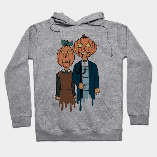 Pumpkin Gothic Hoodie by Desdymona